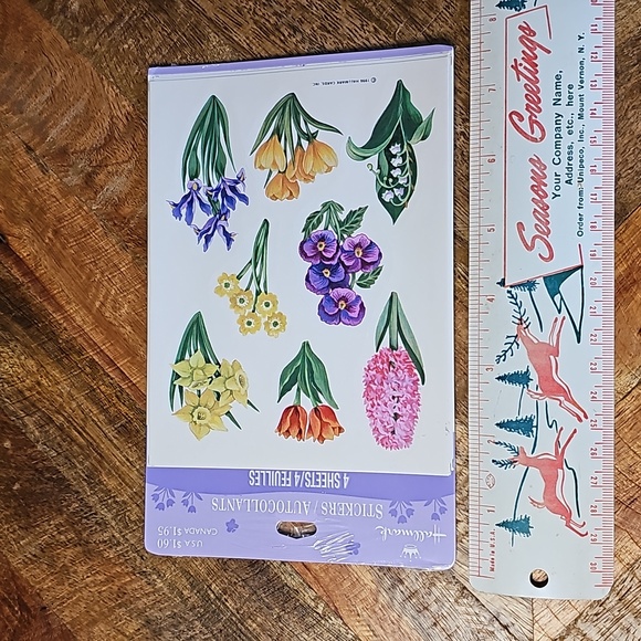 Hallmark flower stickers sealed - Picture 6 of 6